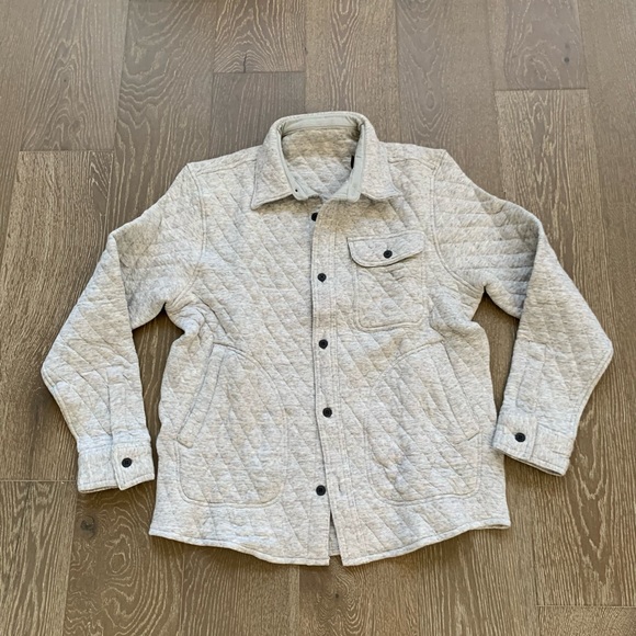 J. Crew quilted knit shirt